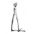 Kleszcze do trzymania kości LAMBOTTE 22.0cm