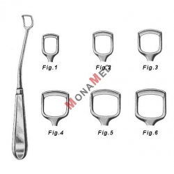 Nóż do adenotomii BECKMANN 22.0cm odgięty