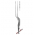 Pinceta anatomiczna TAYLOR  18.5cm (bagnetowa)