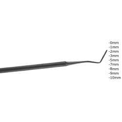 Zgłębnik stomatologiczny z podziałką 1cm