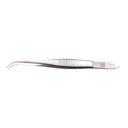 Pinceta oczna 10.0cm, mikroanatomiczna (wybór rodzaju: prosta, lekkozagięta, zagięta)